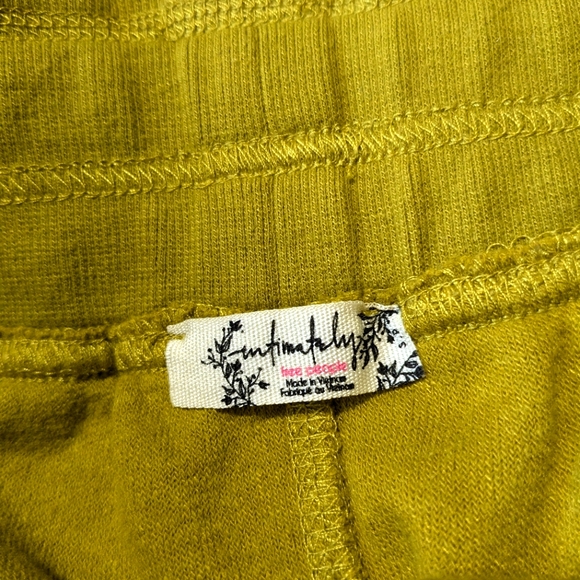 Free People Cactus Fuzzy Fleece Slouchy Trackie Sweatpant Joggers S - Picture 14 of 15